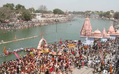 Shipra river ram ghat kumbh mela ujjain 2028