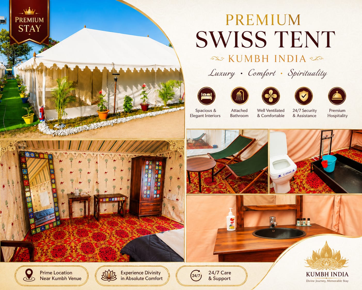 Premium Swiss Tent