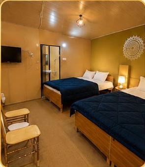 Deluxe Family Cottage Bedroom