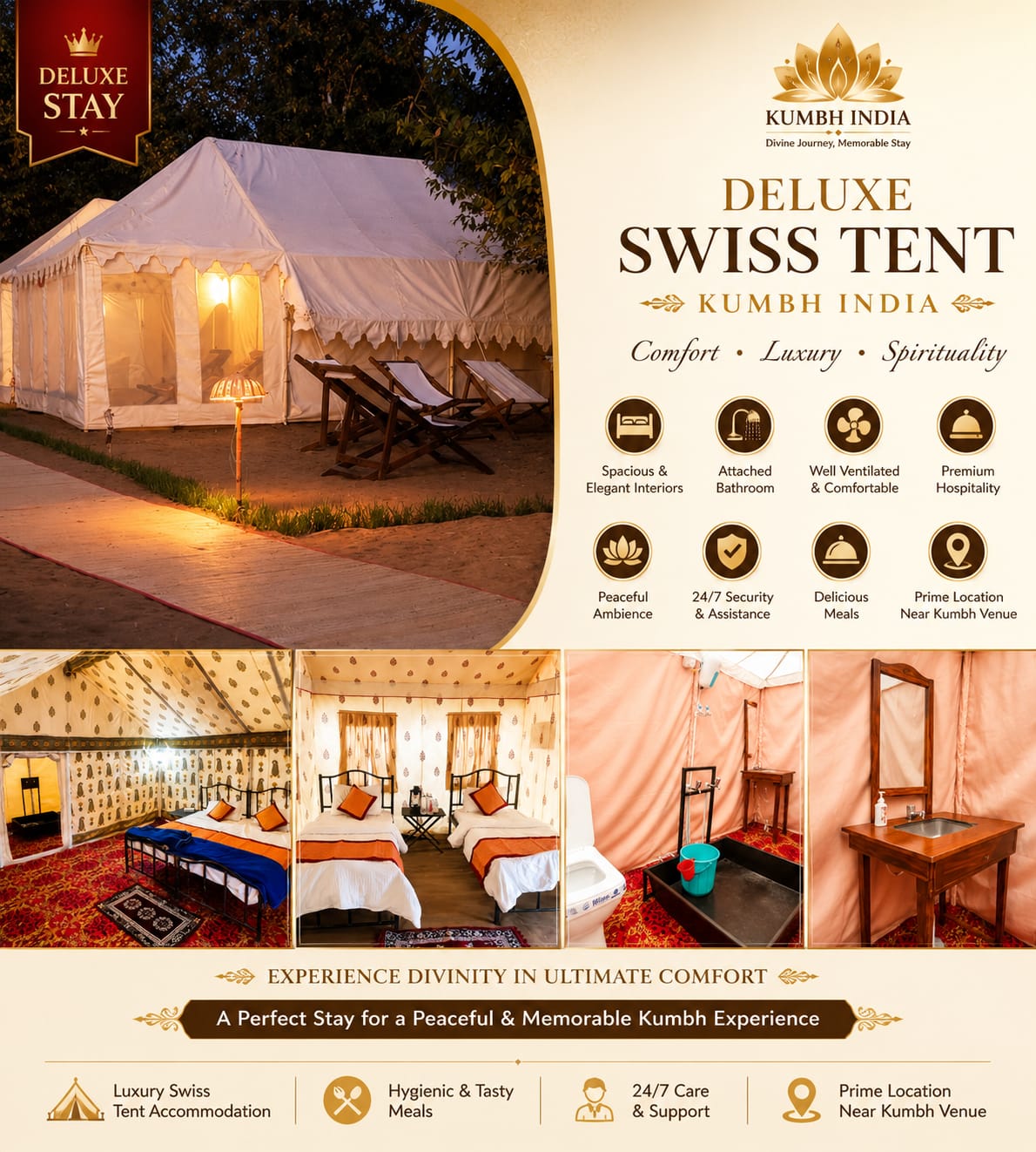 Deluxe Maharaja Tent