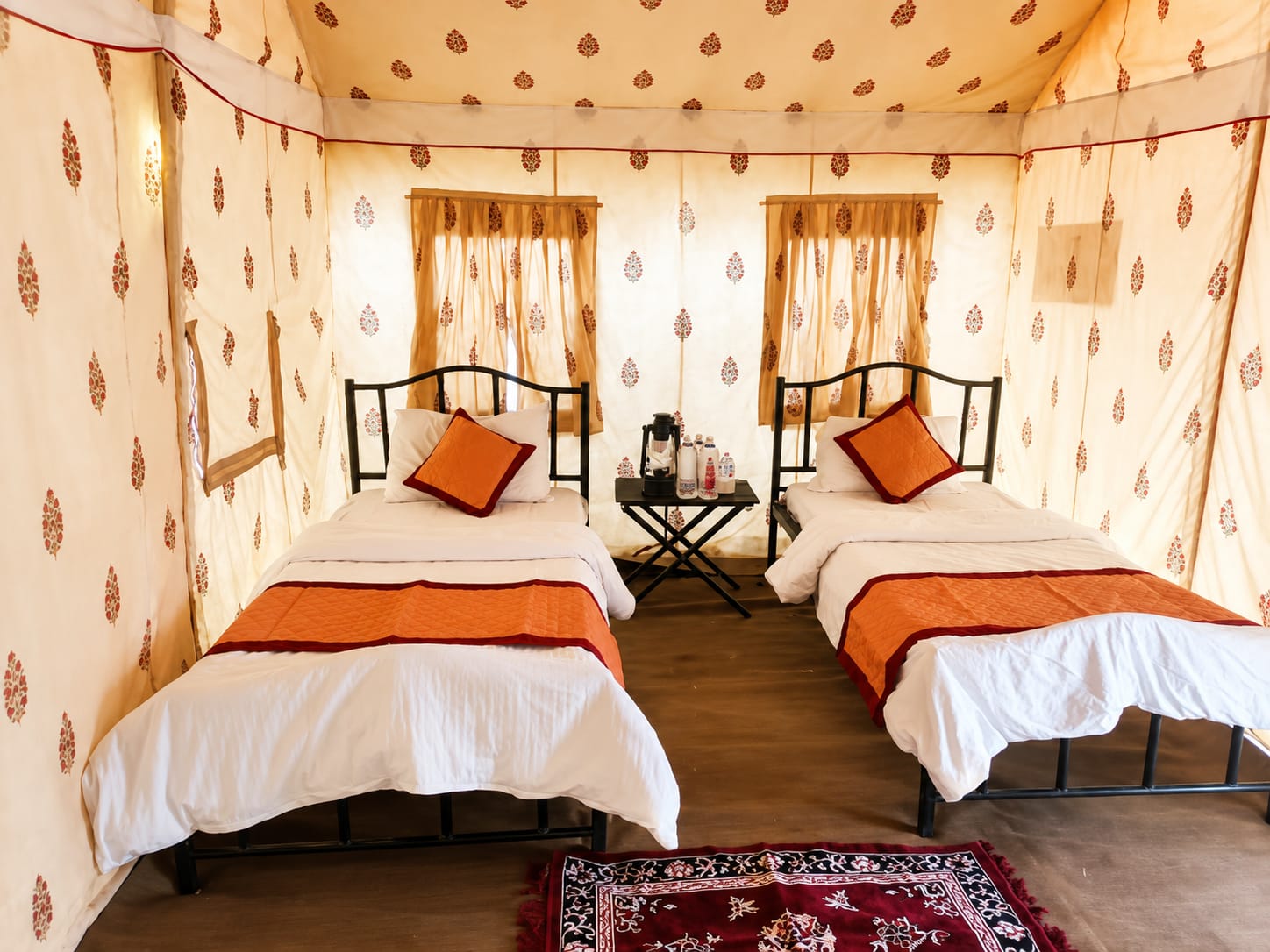 Deluxe Maharaja Tent Bathroom