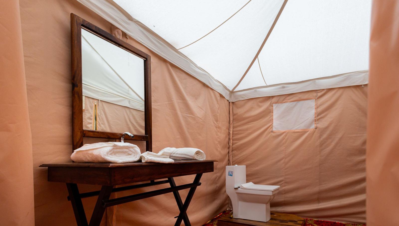 Premium Swiss Tent Balcony